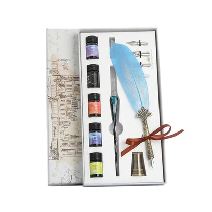 Calligraphy Glass Nibs and Ink Set