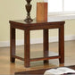 Dark Cherry End Table